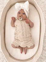 Pointelle Knit Summer Set | Honey Milk