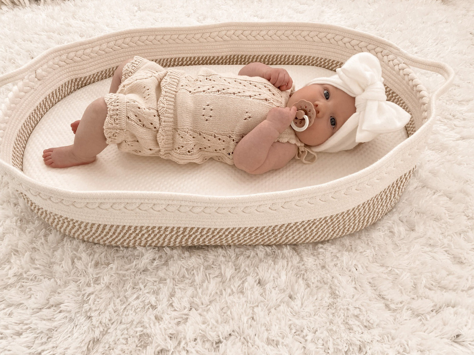 Pointelle Knit Summer Set | Honey Milk