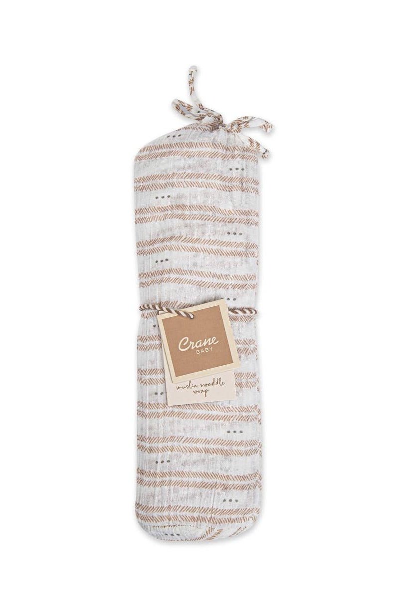 Swaddle Wrap | Neutral Herringbone