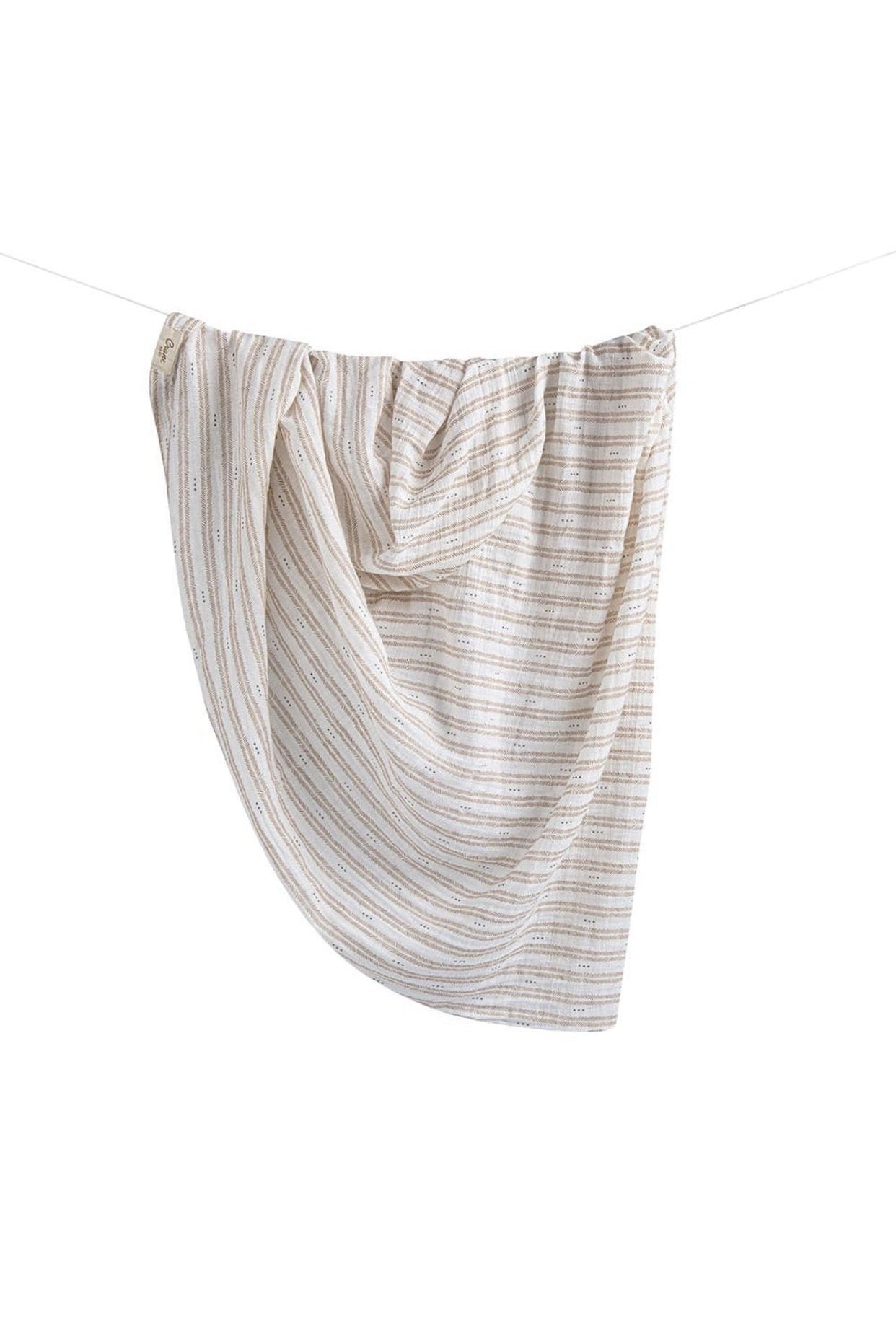 Swaddle Wrap | Neutral Herringbone